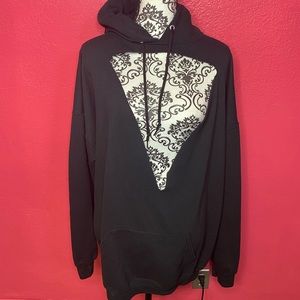 Cut out oversized hoodie fashion nova plus size